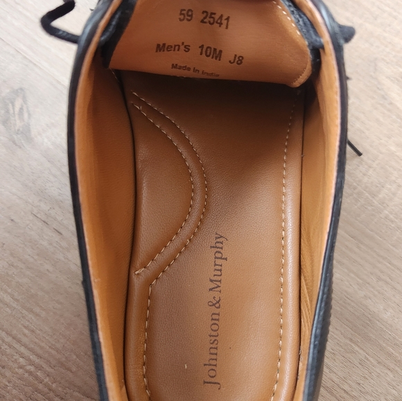 Johnston & Murphy Mens dress shoes size 10 - Picture 3 of 5